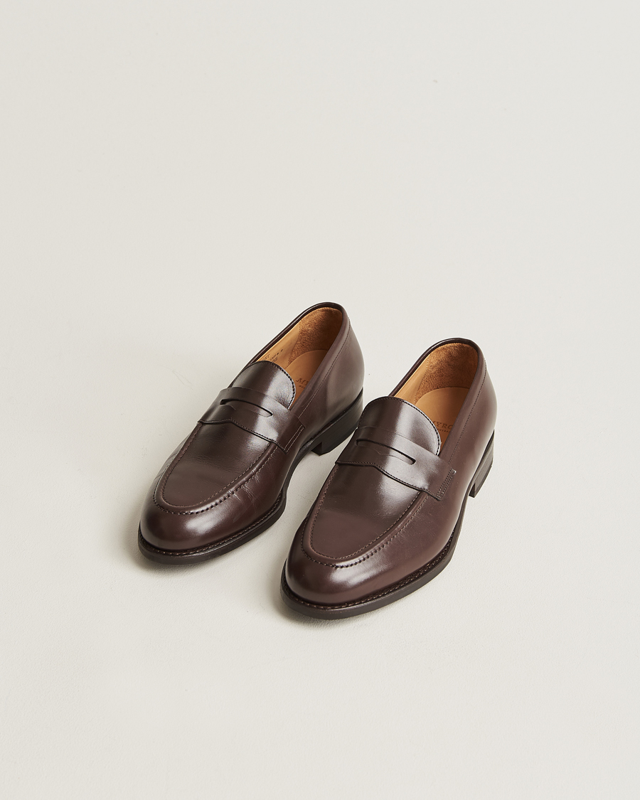 Herre | Sko | Myrqvist | Stenhammar Loafer Dark Brown Calf