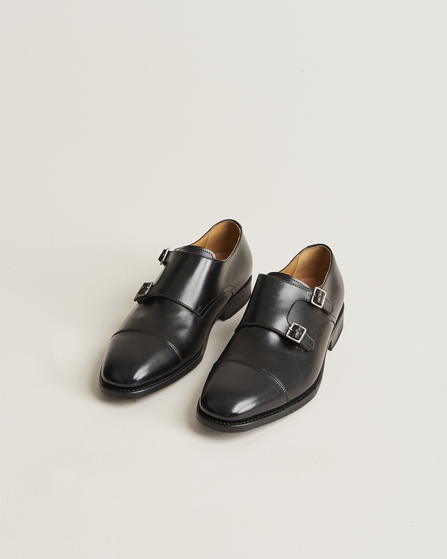 Herre | Monk straps | Myrqvist | Ålsten Double Monkstrap Black Calf