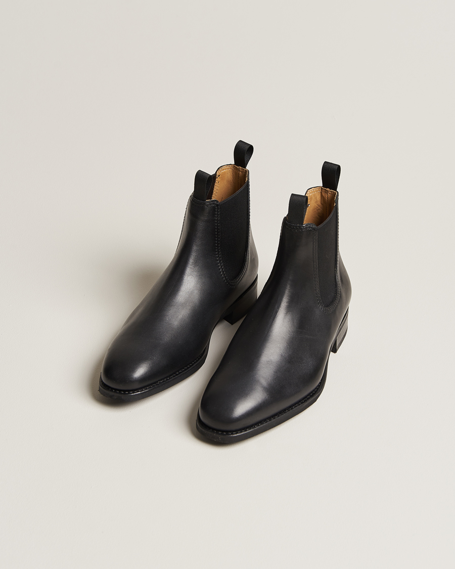 Herre | Støvler | Myrqvist | Granhult Chelsea Boot Black Calf