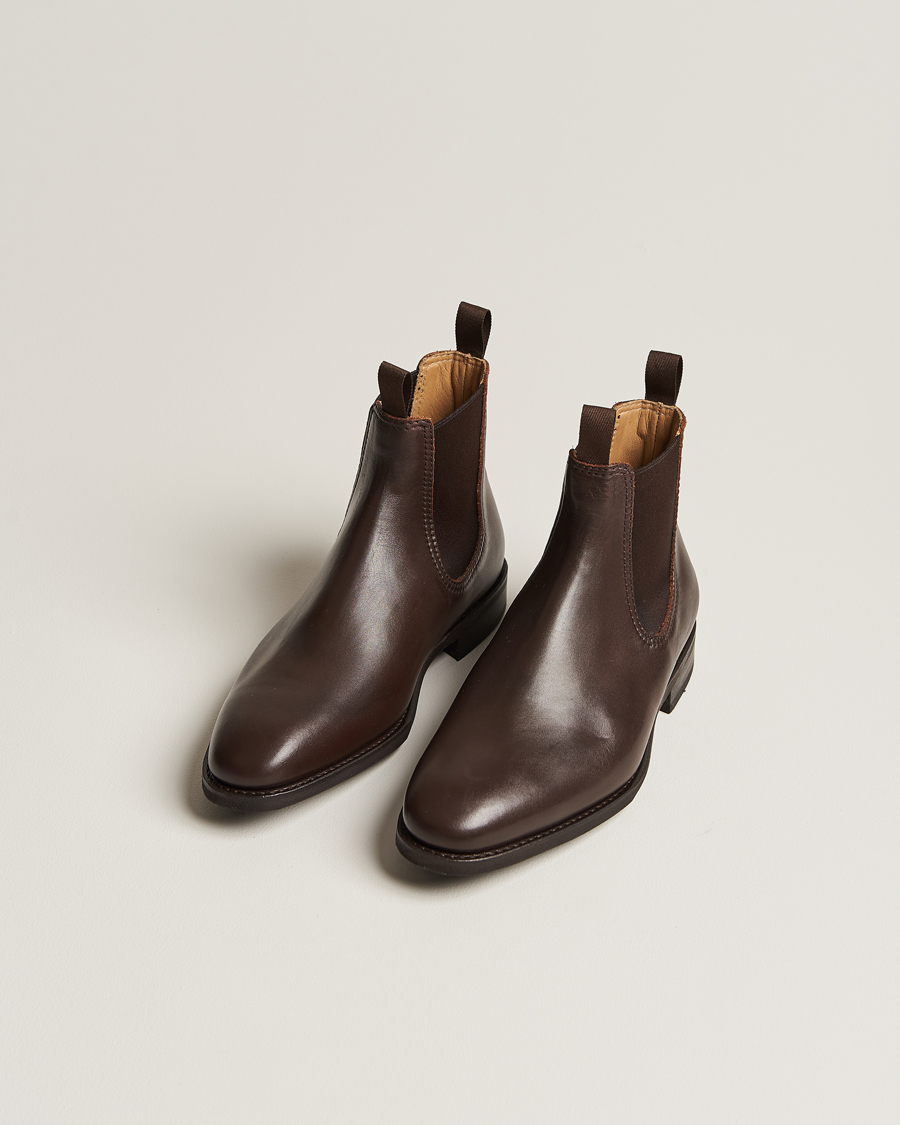 Herre | Vintersko | Myrqvist | Granhult Chelsea Boot Dark Brown Calf