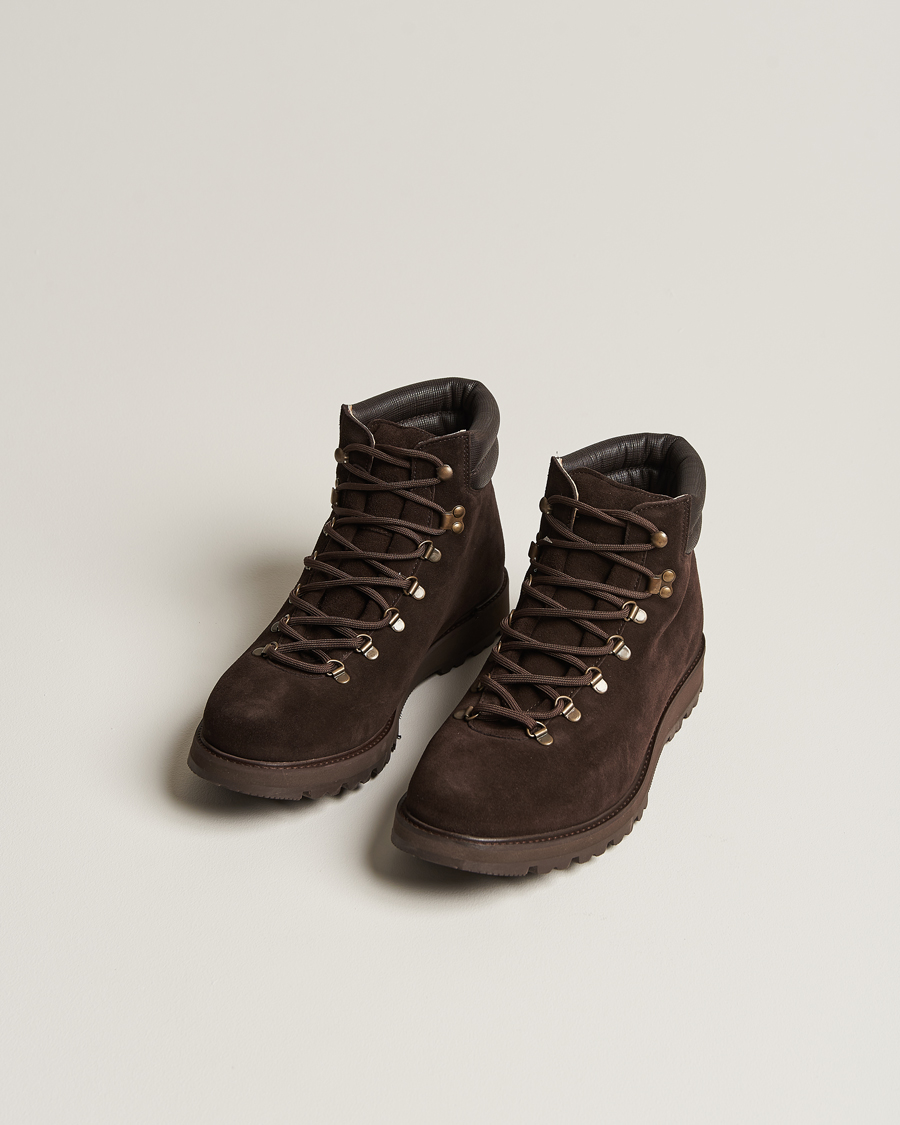 Herre |  | Myrqvist | Duved II Laced Boot Dark Brown Suede