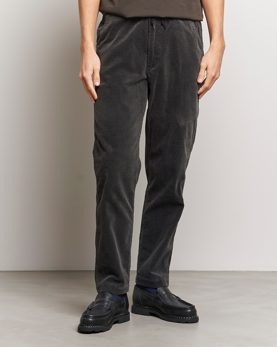 Herre | Bukser | orSlow | New Yorker Pants Charcoal