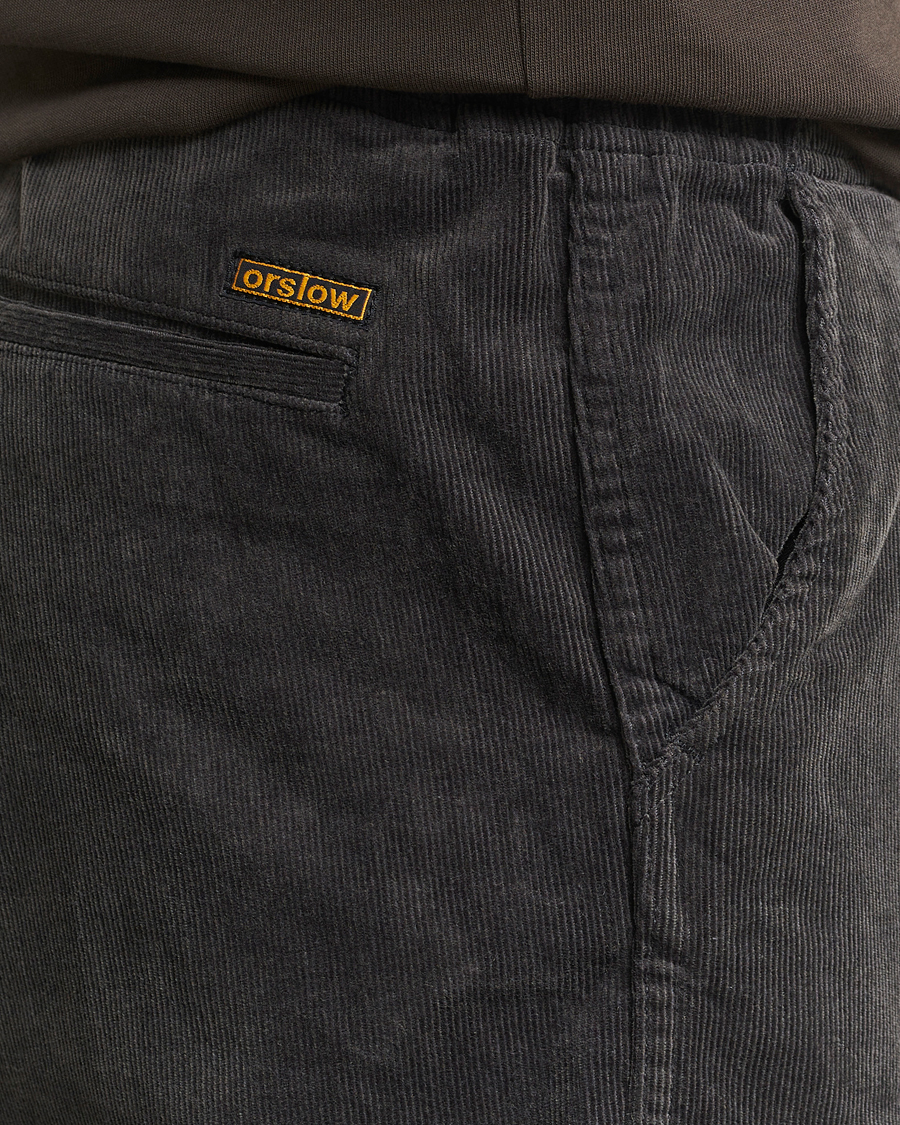 Herre | Bukser | orSlow | New Yorker Pants Charcoal