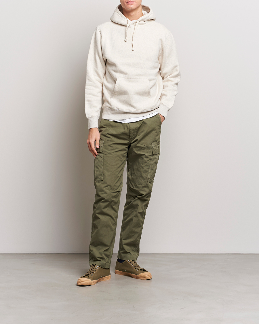 Herre | Bukser | orSlow | Easy Cargo Pants Army Green