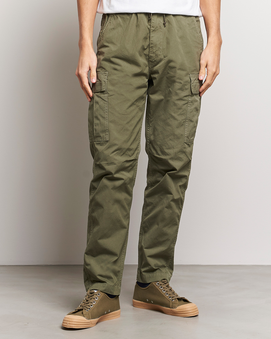 Herre | Cargobukser | orSlow | Easy Cargo Pants Army Green