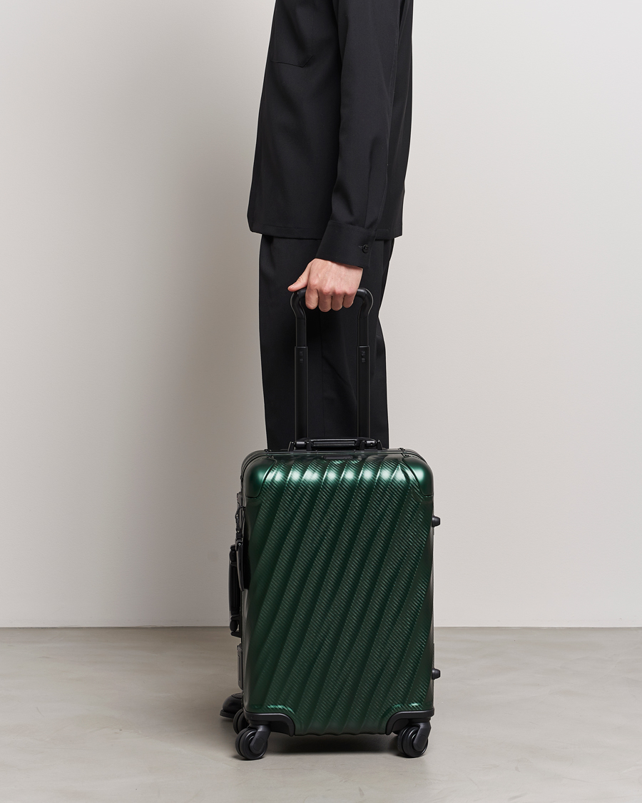 Herr |  | TUMI | International Carry-on Aluminum Trolley Texture Green