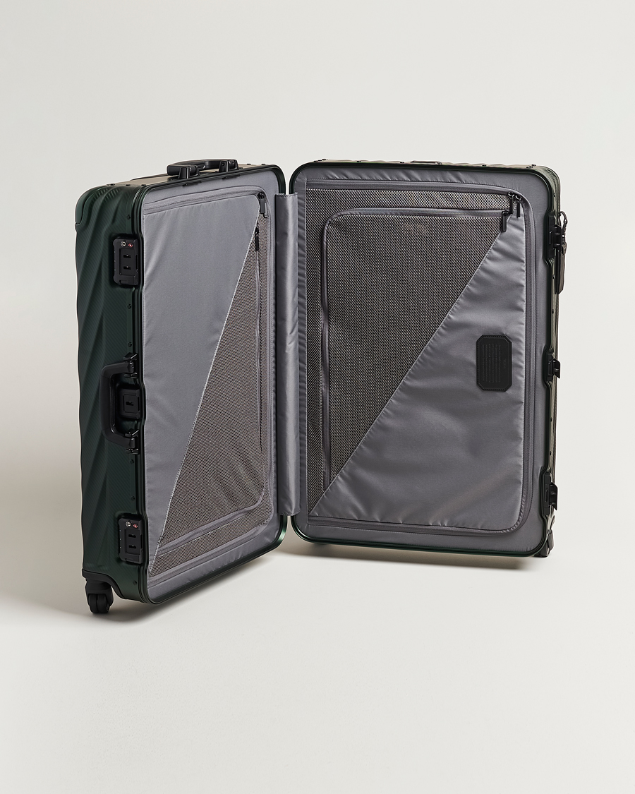 Herre | TUMI Extended Trip Aluminum Packing Case Texture Green | TUMI | Extended Trip Aluminum Packing Case Texture Green