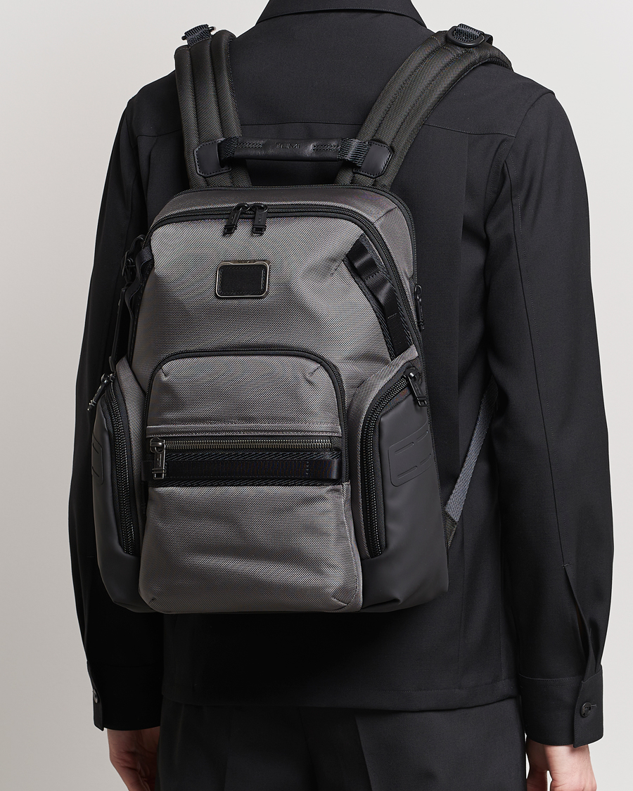 Men |  | TUMI | Alpha Bravo Navigation Backpack Charcoal