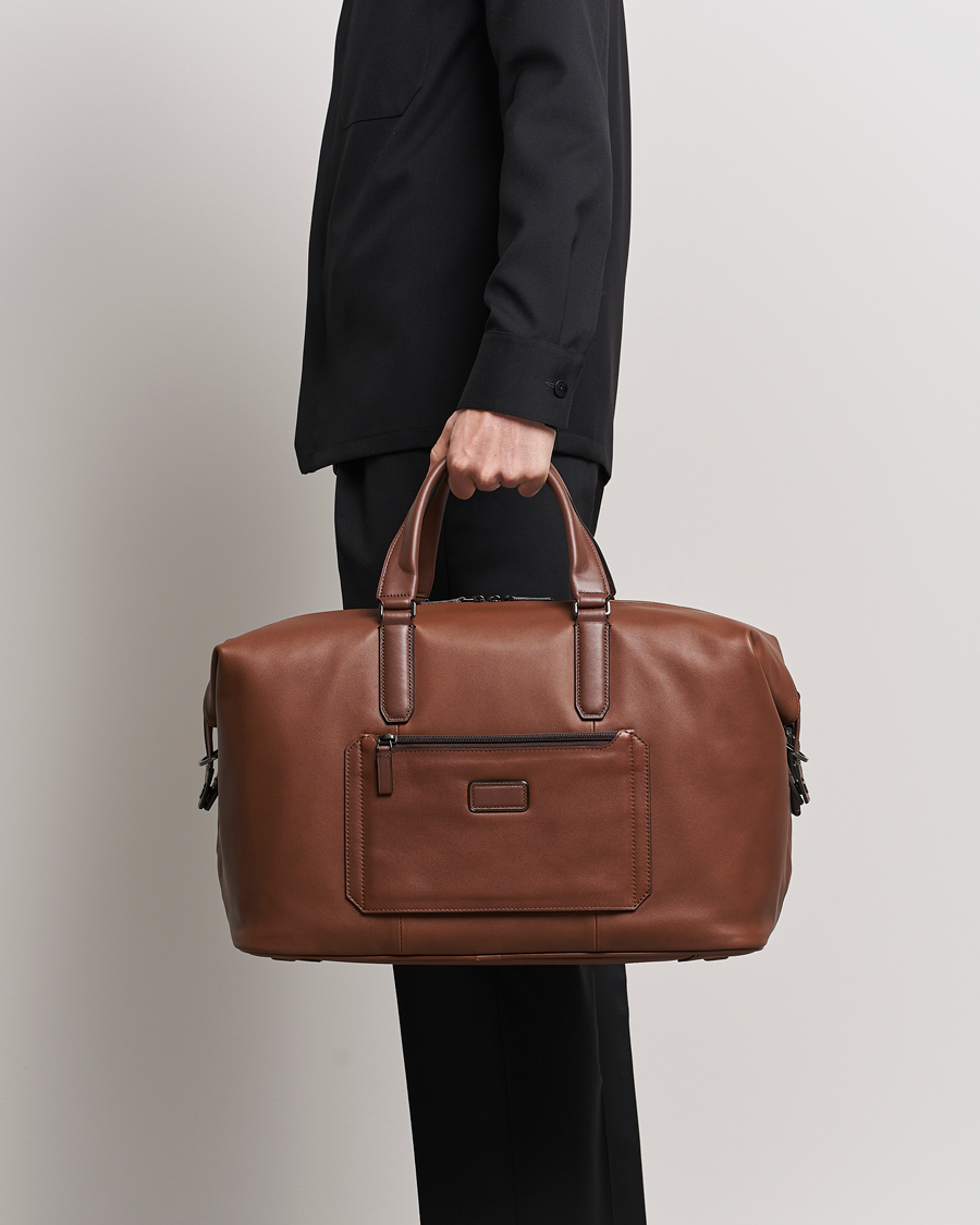 Herr |  | TUMI | Harrison Nelson Leather Duffel Cognac