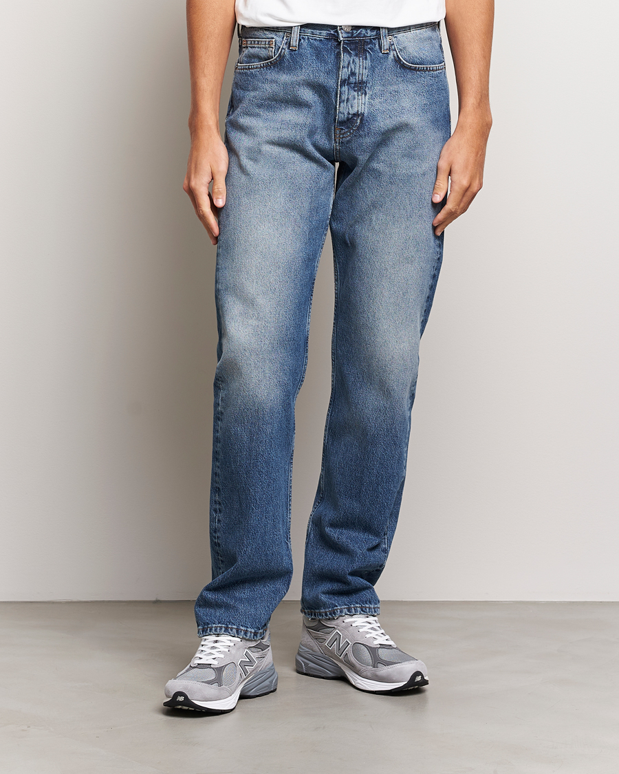 Herre | Straight leg | Sunflower | Standard Jeans Mid Blue
