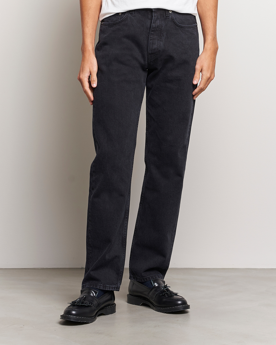 Herre | Sunflower | Sunflower | Standard Jeans Washed Black