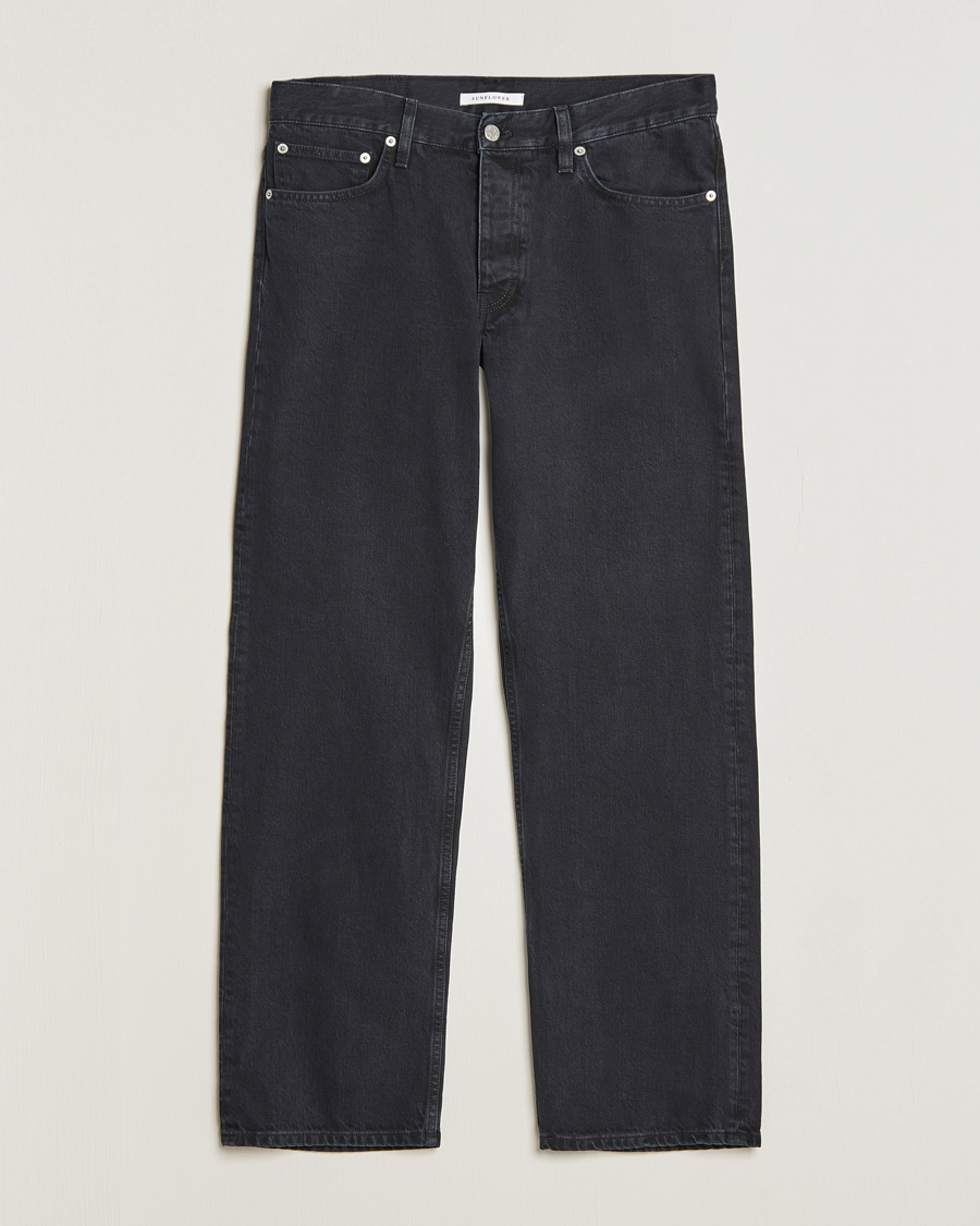Herre | Jeans | Sunflower | Loose Jeans Washed Black