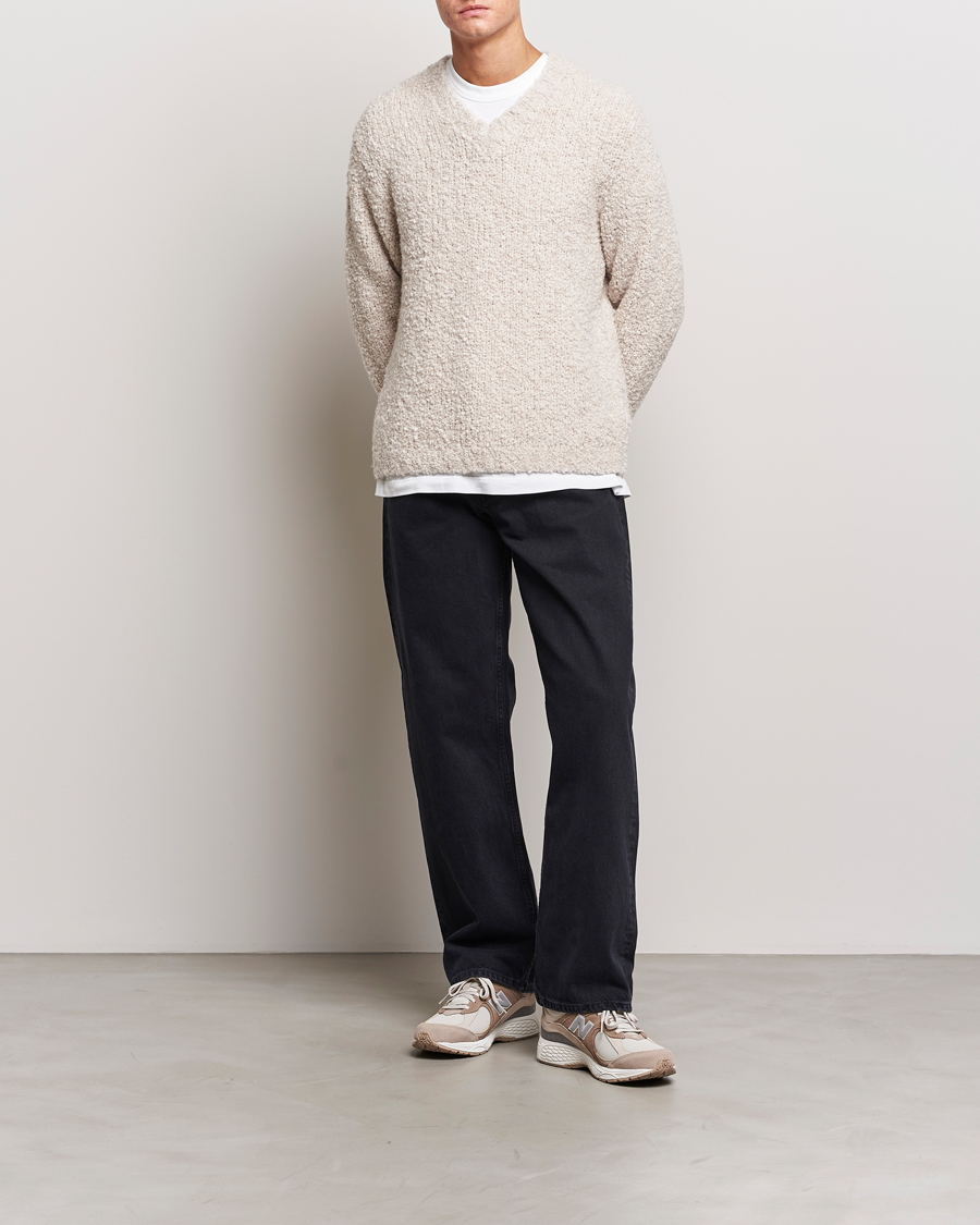 Herre | Jeans | Sunflower | Loose Jeans Washed Black