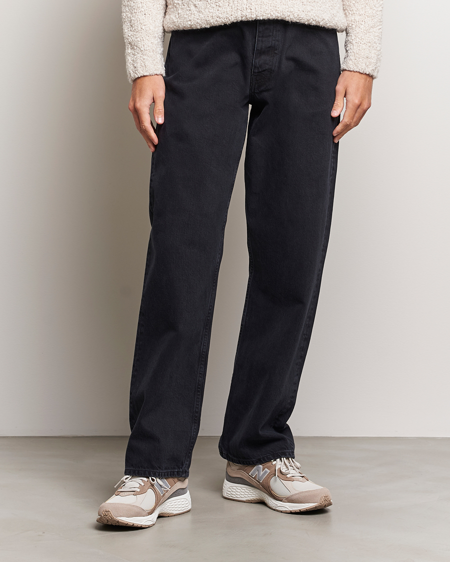 Herre | Jeans | Sunflower | Loose Jeans Washed Black