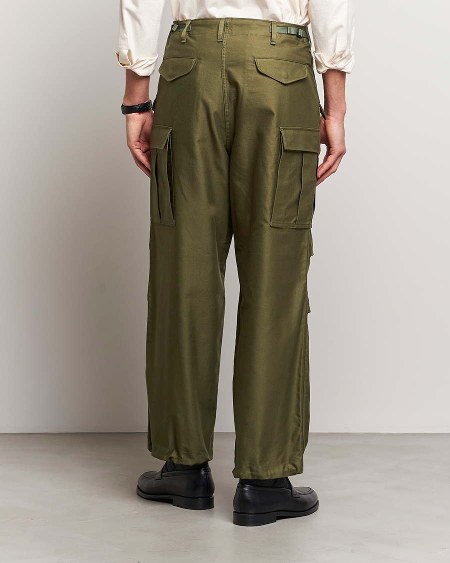 Herre | Bukser | Beams F | Military Cargo Pants Olive