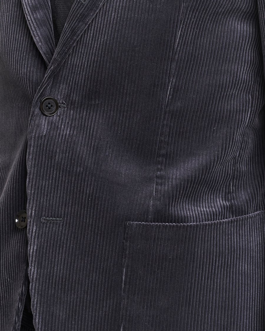 Herre | Blazere & jakker | Beams F | Corduroy Blazer Charcoal