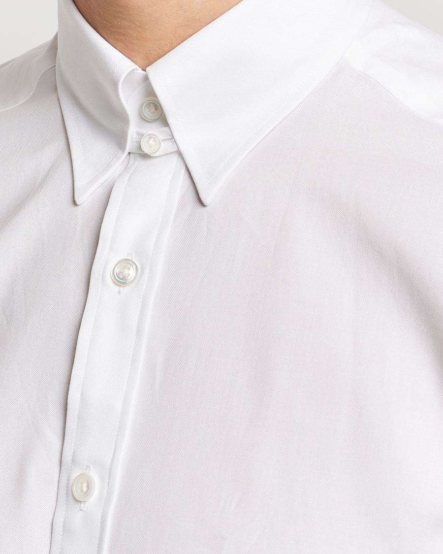 Herre | Skjorter | Beams F | Oxford Tab Collar Shirt White