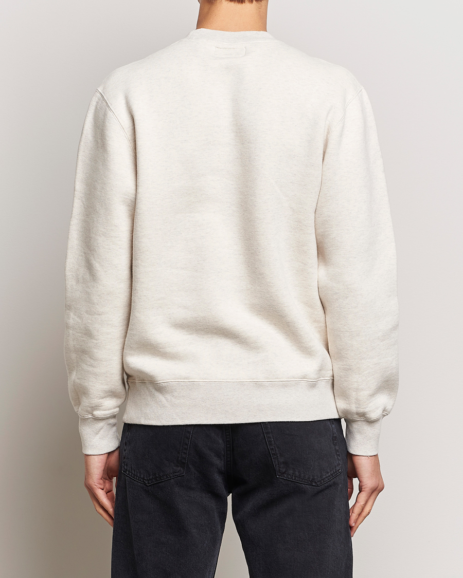 Herre | Trøjer | BEAMS PLUS | Japanese Crewneck Sweatshirt Off White