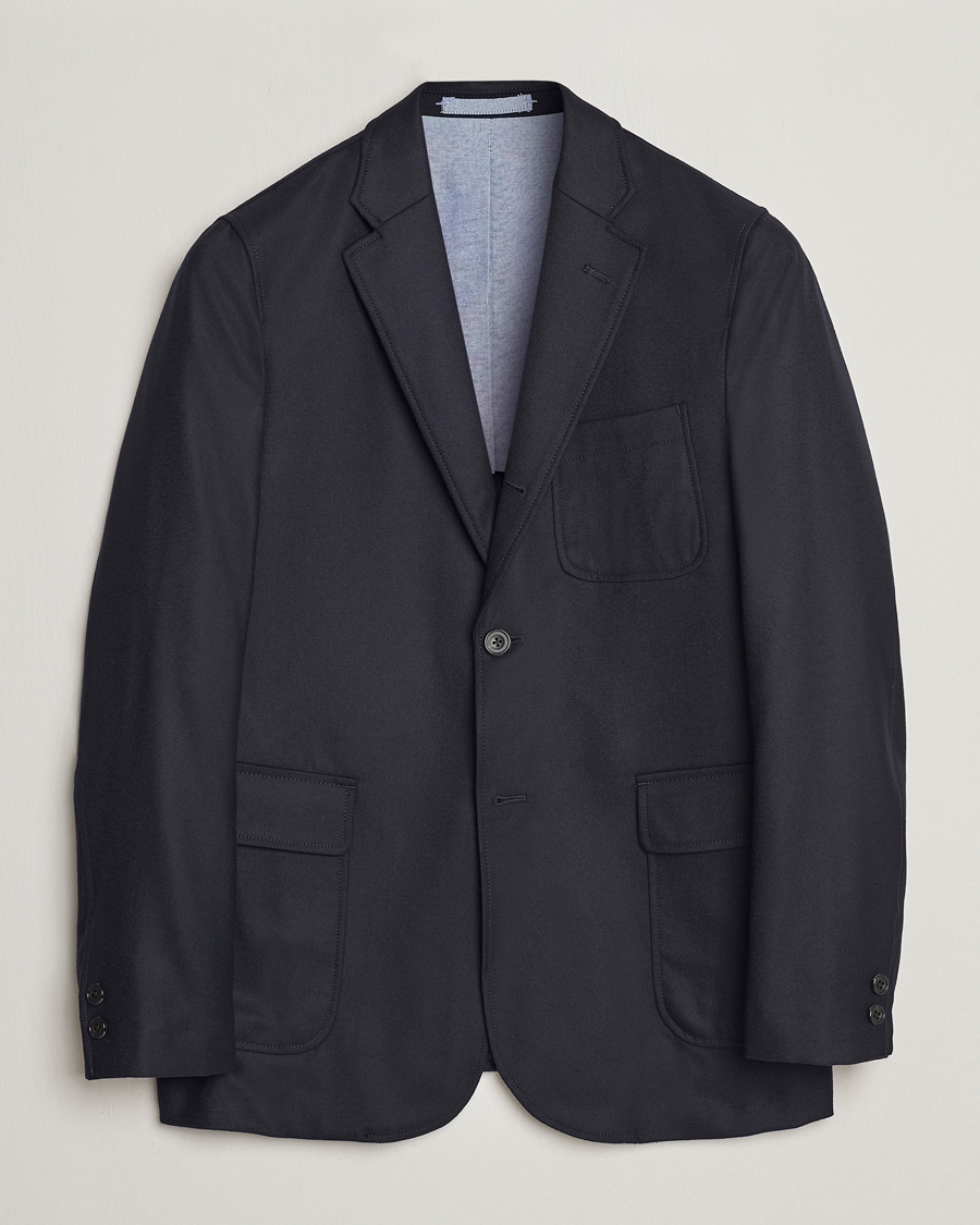 Herre | Blazere & jakker | BEAMS PLUS | Flannel Blazer Navy