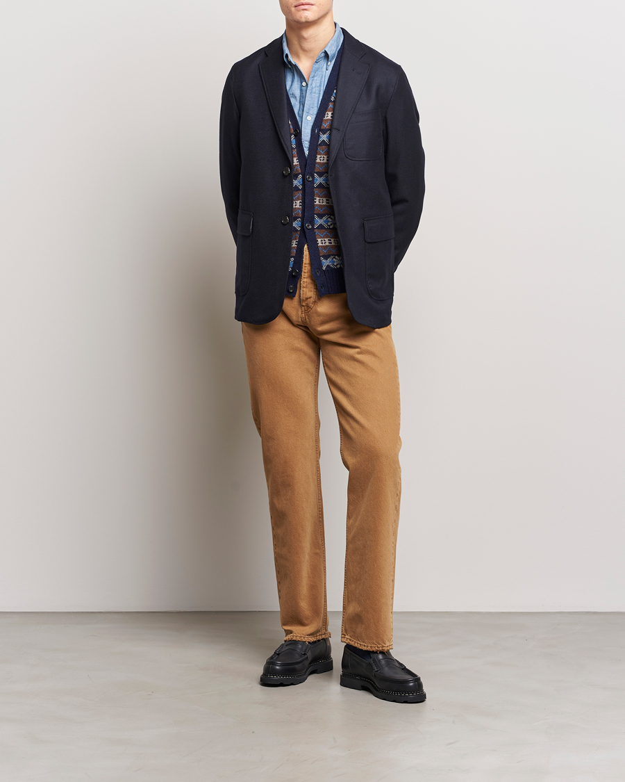 Herre | Blazere & jakker | BEAMS PLUS | Flannel Blazer Navy