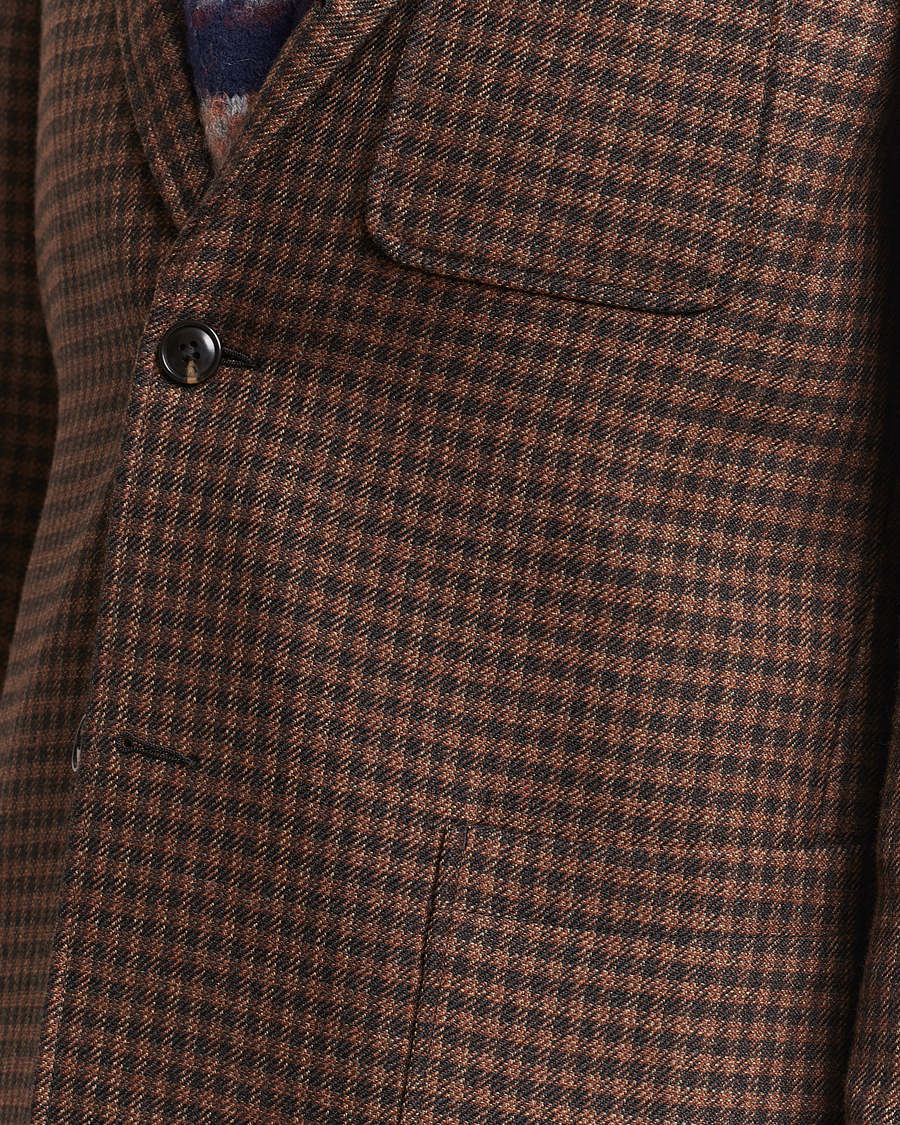 Herre | Blazere & jakker | BEAMS PLUS | Houndstooth Twill Blazer Brown