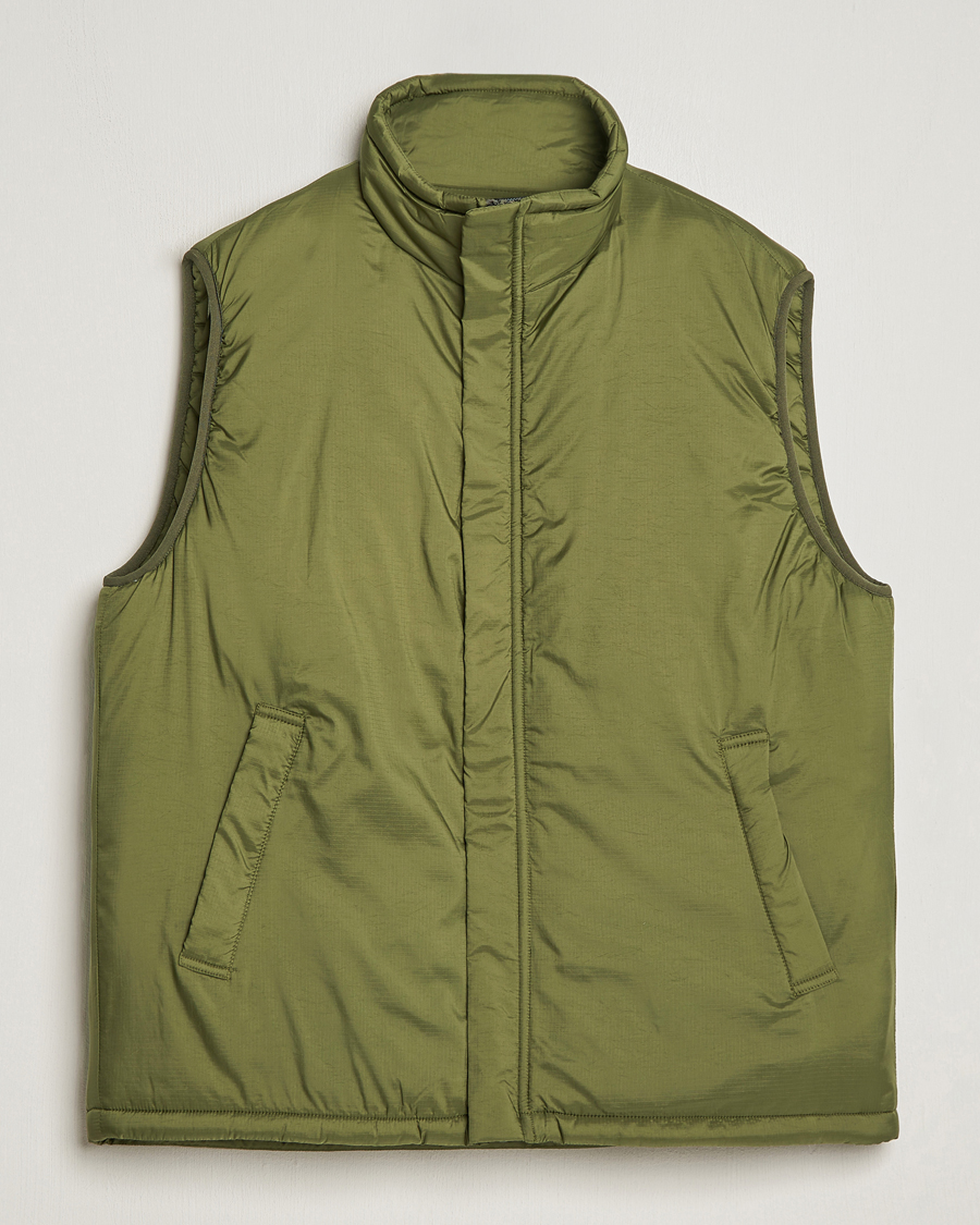 Herre | Jakker | BEAMS PLUS | MIL Puffer Vest Olive