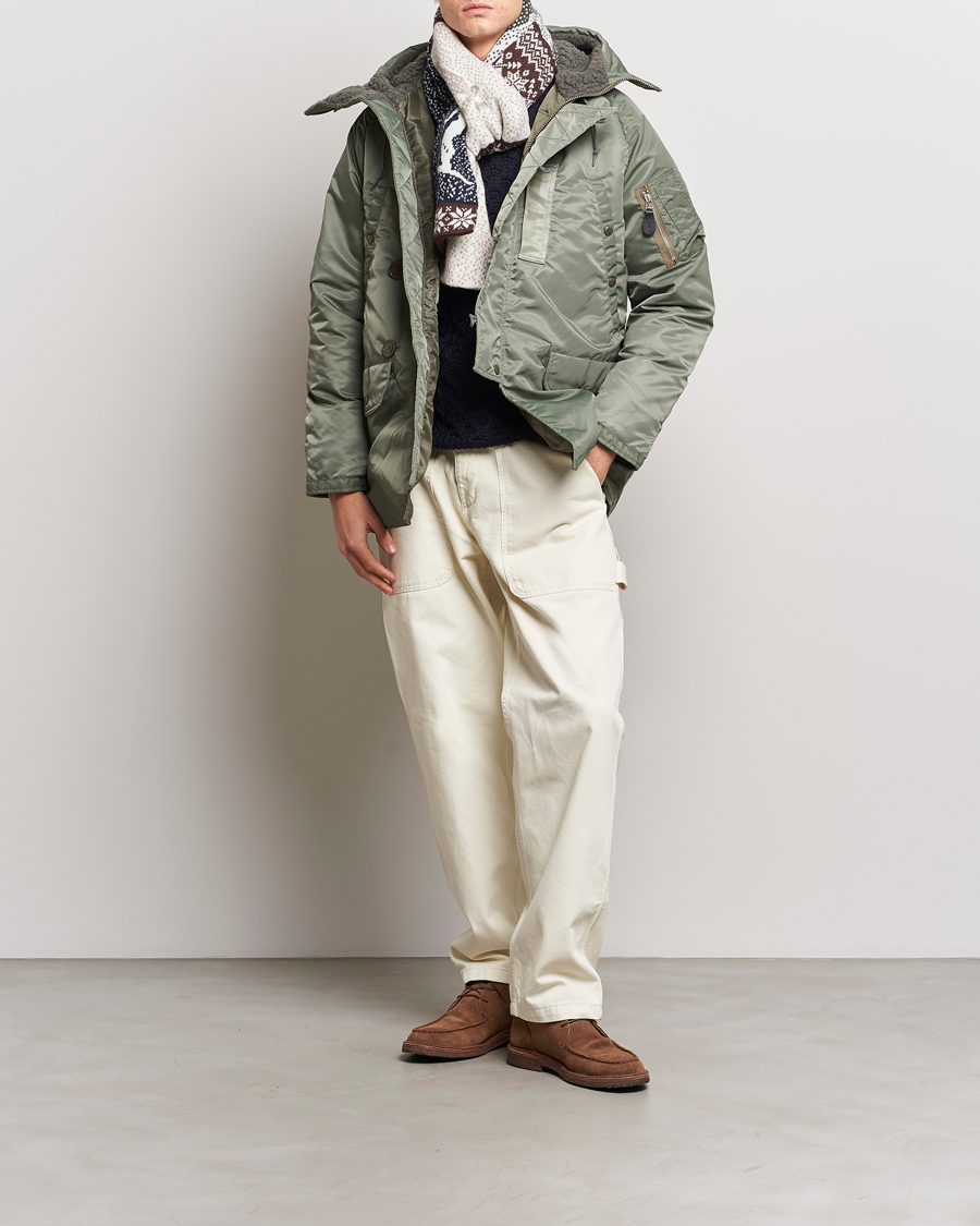 Herre | Jakker | BEAMS PLUS | MIL Type N-3B Down Parka Sage
