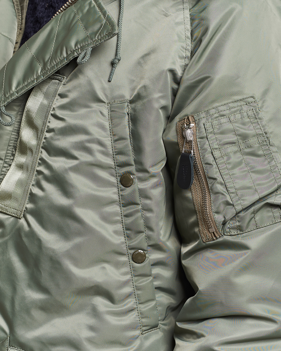 Herre | Jakker | BEAMS PLUS | MIL Type N-3B Down Parka Sage