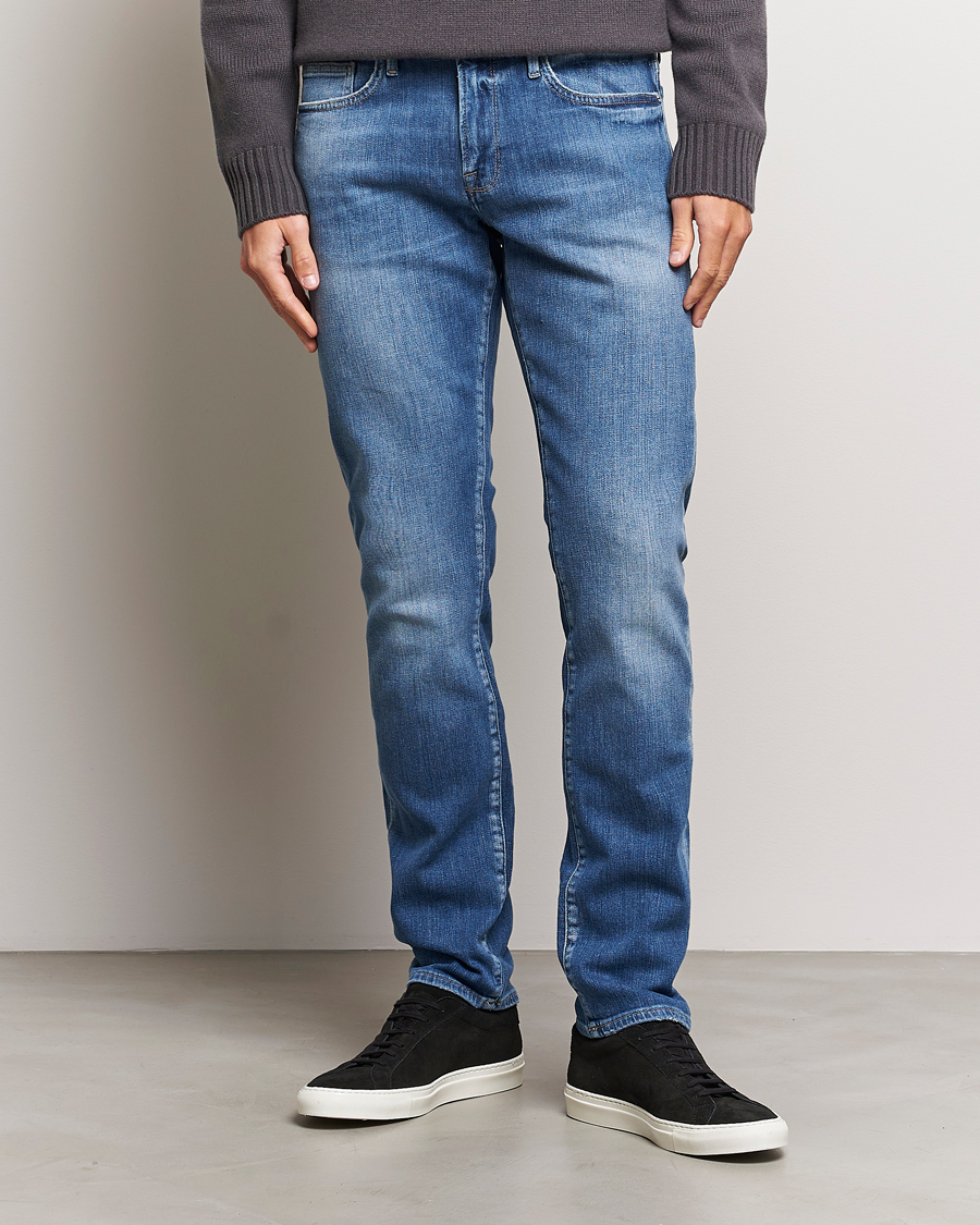 Herre | FRAME | FRAME | L´Homme Slim Stretch Jeans Boyne