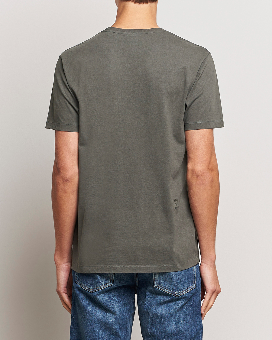 Herre | T-Shirts | FRAME | Logo T-Shirt Charcoal Grey