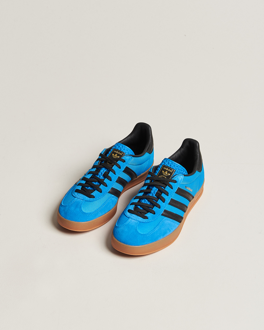 Herre | adidas Originals Gazelle Sneaker Blue/Black | adidas Originals | Gazelle Sneaker Blue/Black