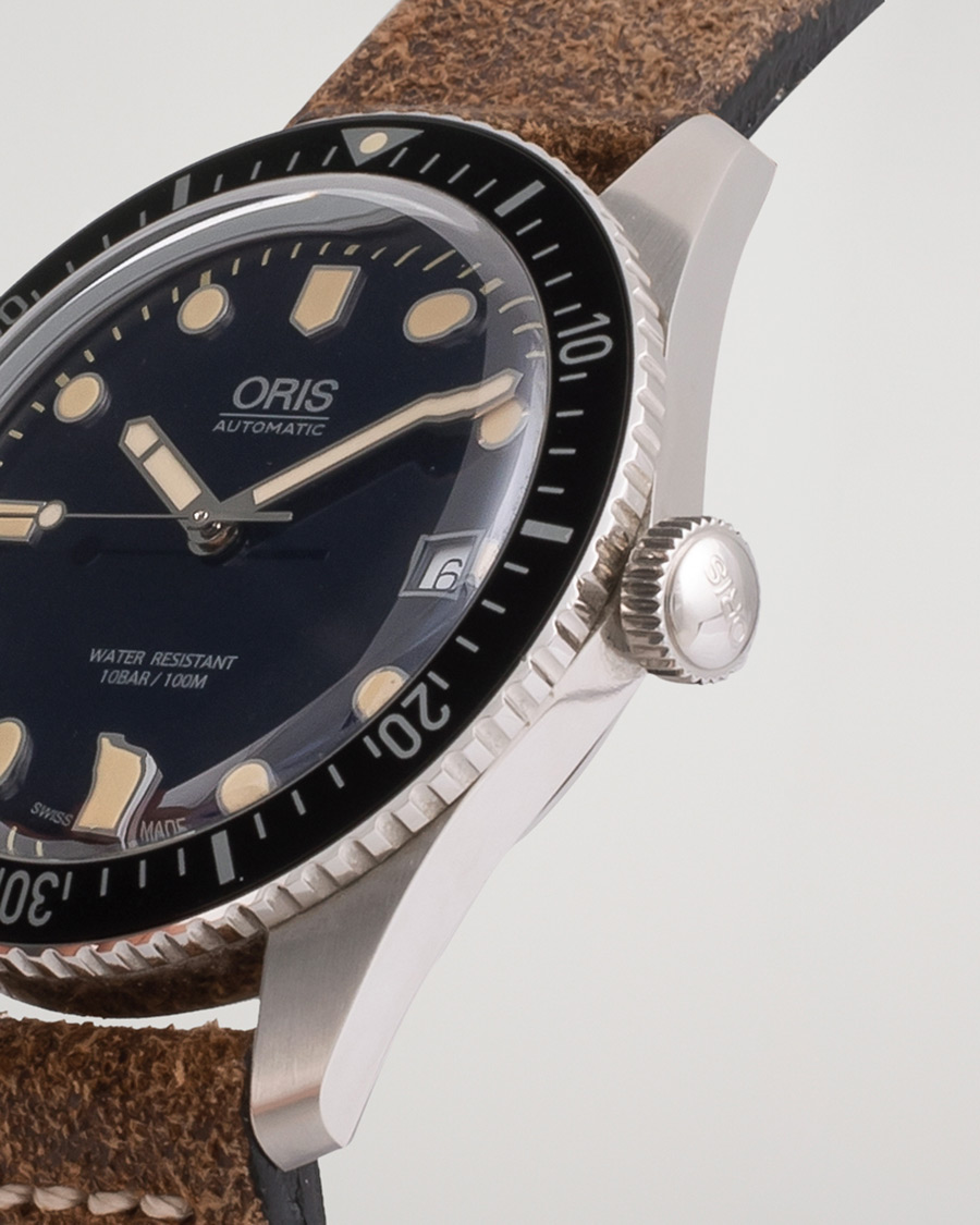 Herre | Oris Pre-Owned Divers Sixty-Five Steel Blue | Oris Pre-Owned | Divers Sixty-Five Steel Blue