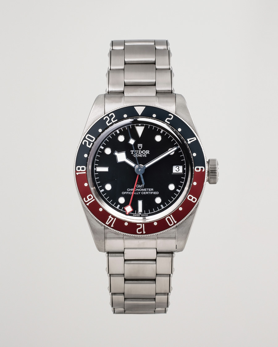 Herre | Tudor Pre-Owned Black Bay GMT 79830 RB Steel Black | Tudor Pre-Owned | Black Bay GMT 79830 RB Steel Black