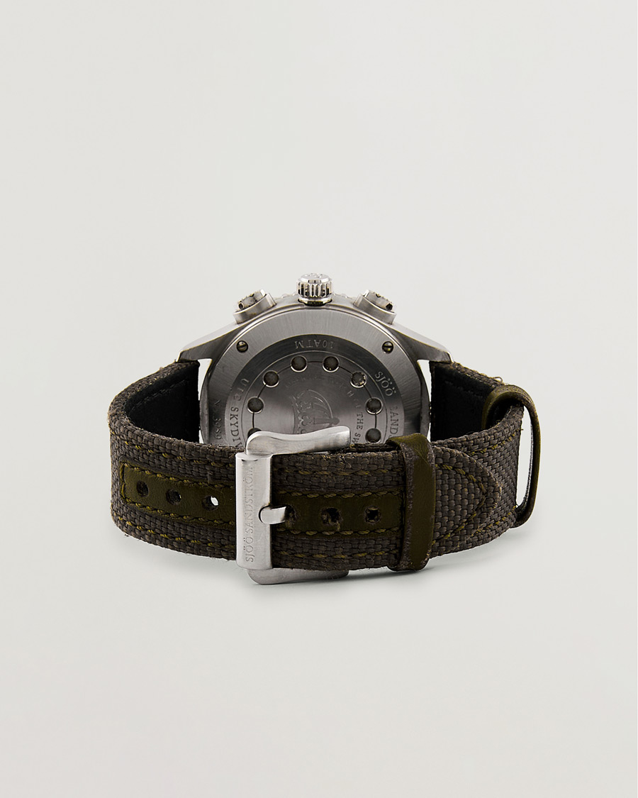 Brugt: | Pre-Owned & Vintage Watches | Sjöö Sandström Pre-Owned | UTC Skydiver 017401 Steel Black