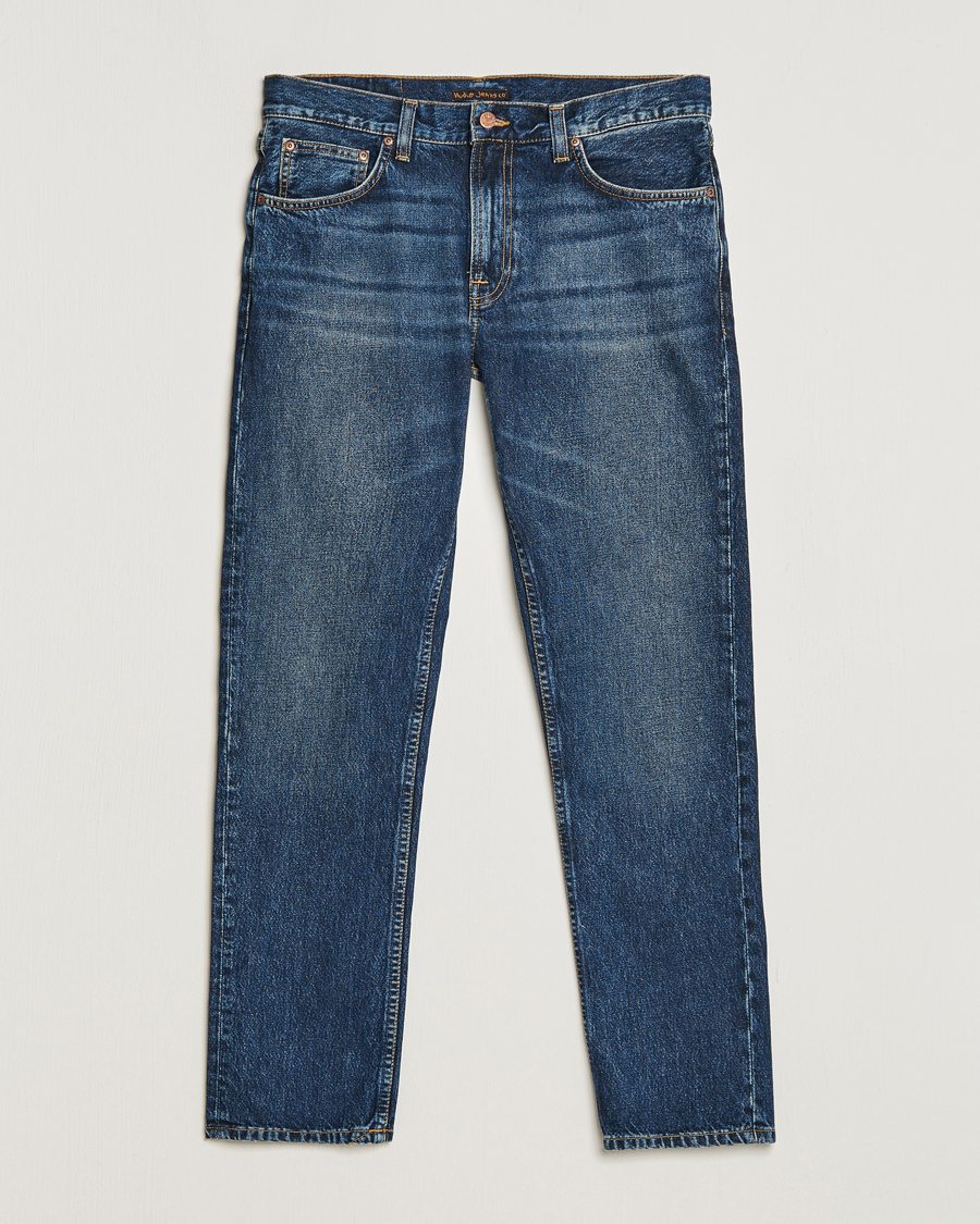 Herre | Bukser | Nudie Jeans | Gritty Jackson Jeans Blue Soil