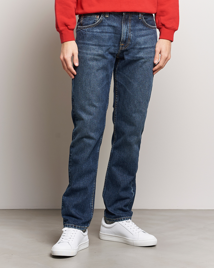Herre | Bukser | Nudie Jeans | Gritty Jackson Jeans Blue Soil