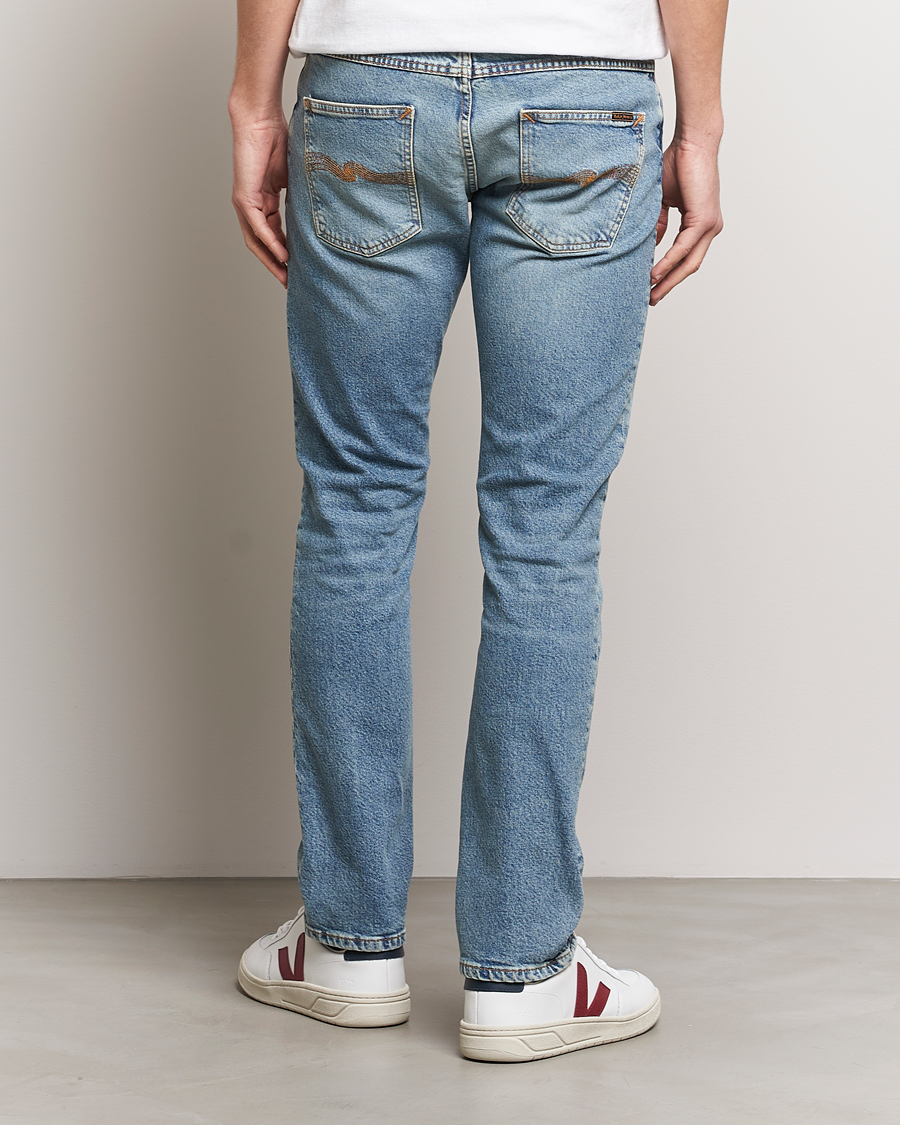 Herre | Jeans | Nudie Jeans | Grim Tim Jeans Blue Smoke