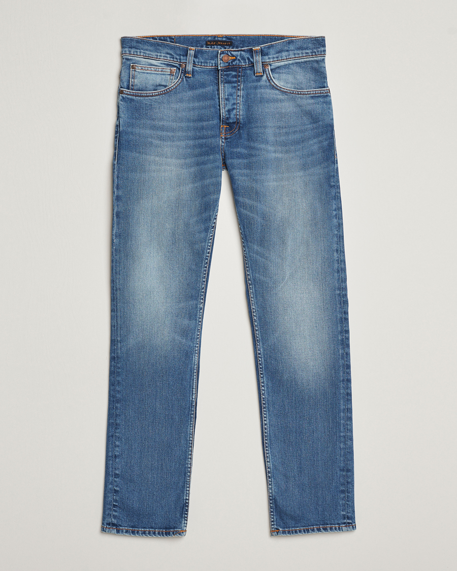 Herre | Jeans | Nudie Jeans | Grim Tim Jeans Shadow Blues