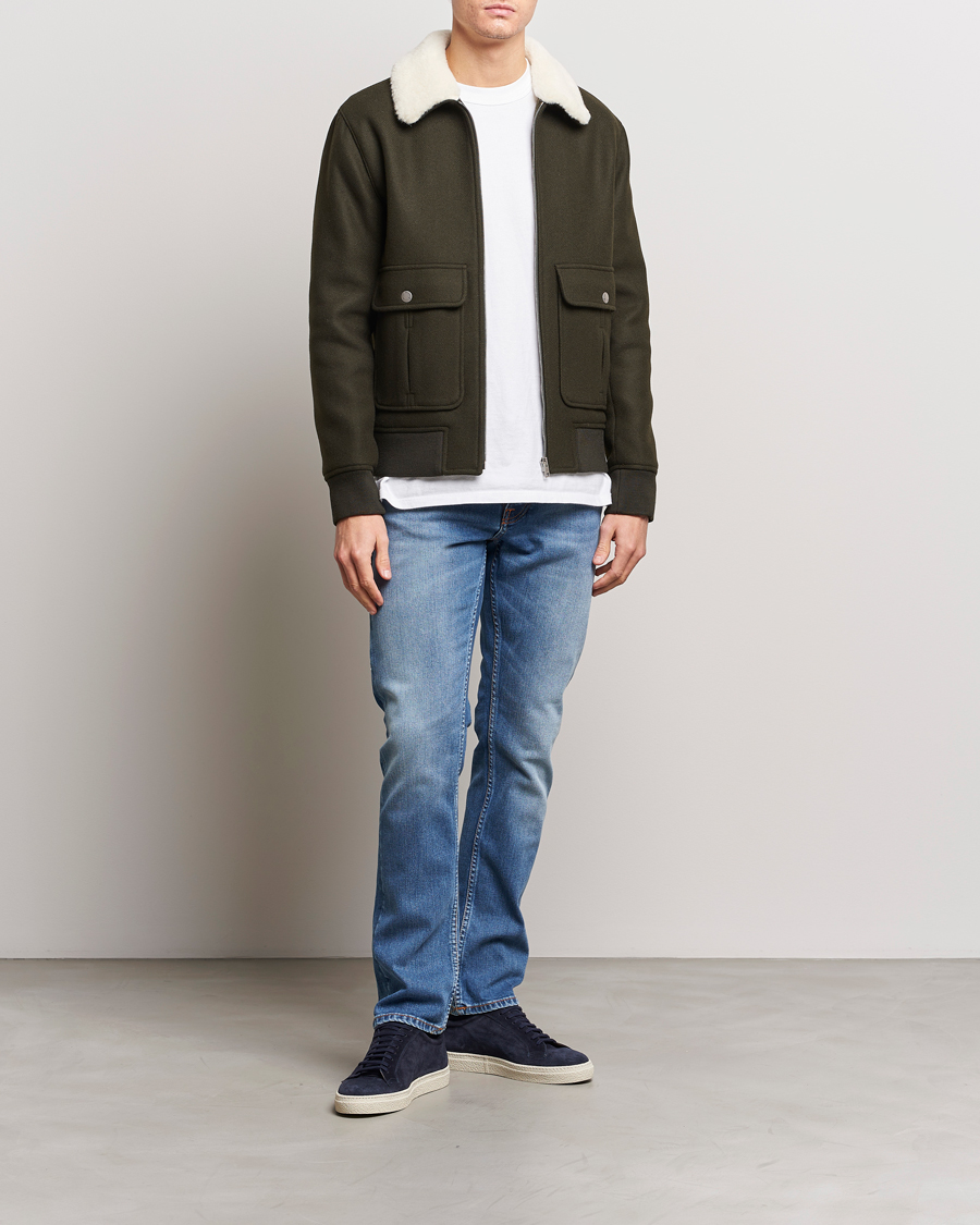 Herre | Jeans | Nudie Jeans | Grim Tim Jeans Shadow Blues