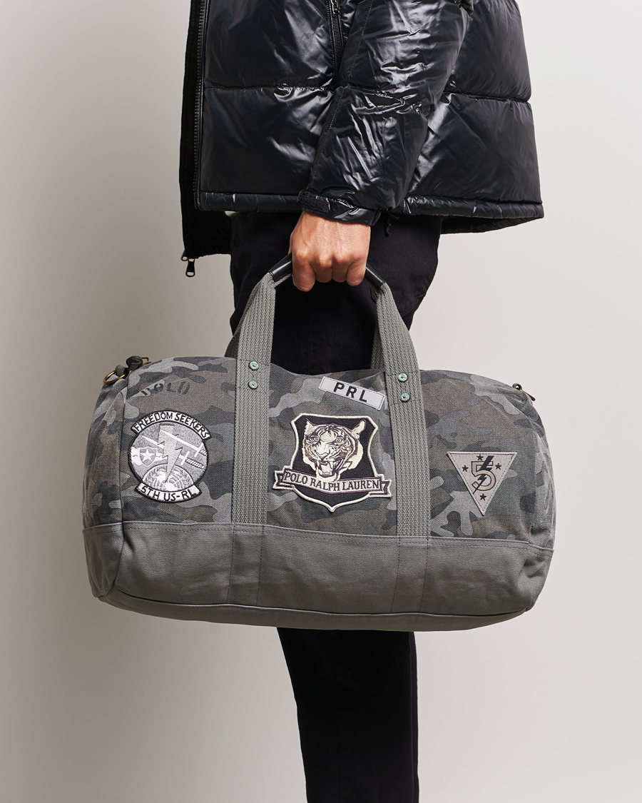 Herre | Polo Ralph Lauren Tiger Duffle Bag Grey | Polo Ralph Lauren | Tiger Duffle Bag Grey