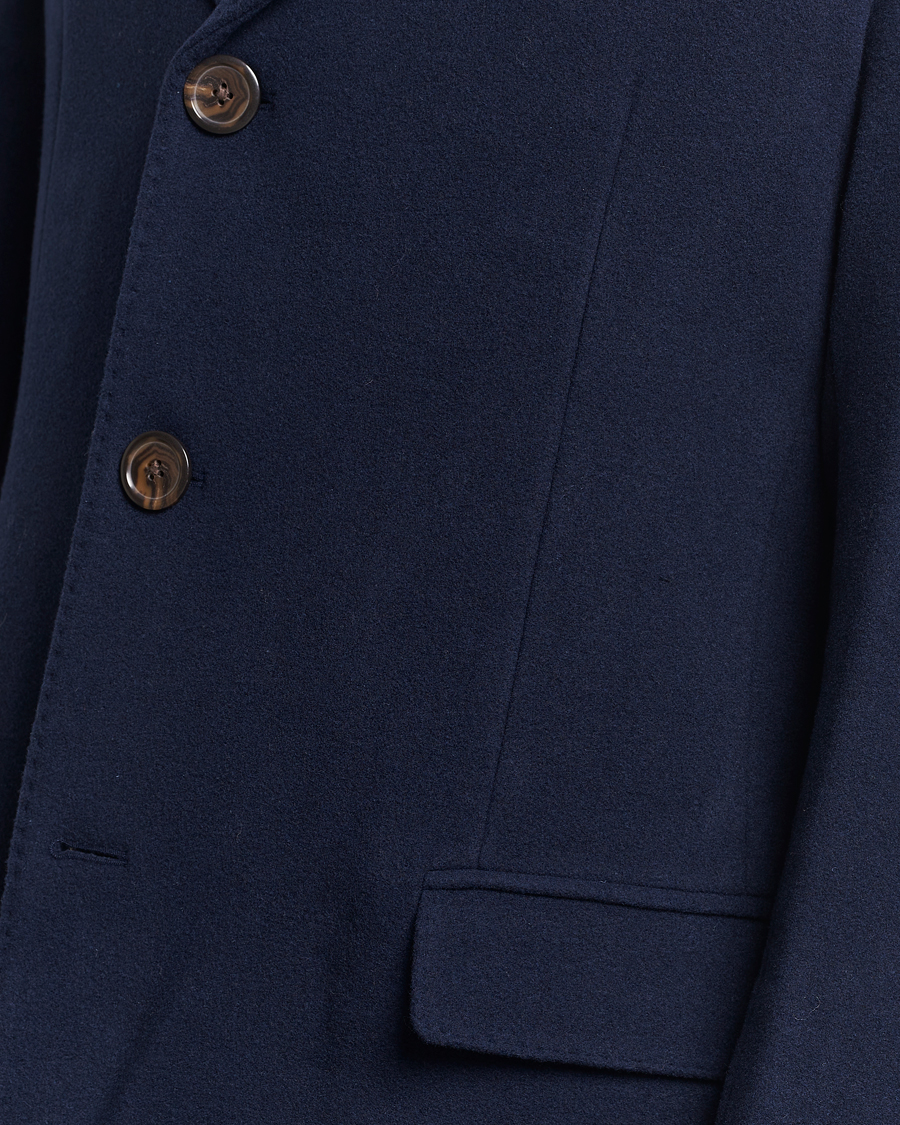 Herre | Jakker | Polo Ralph Lauren | Paddock Wool Coat Navy