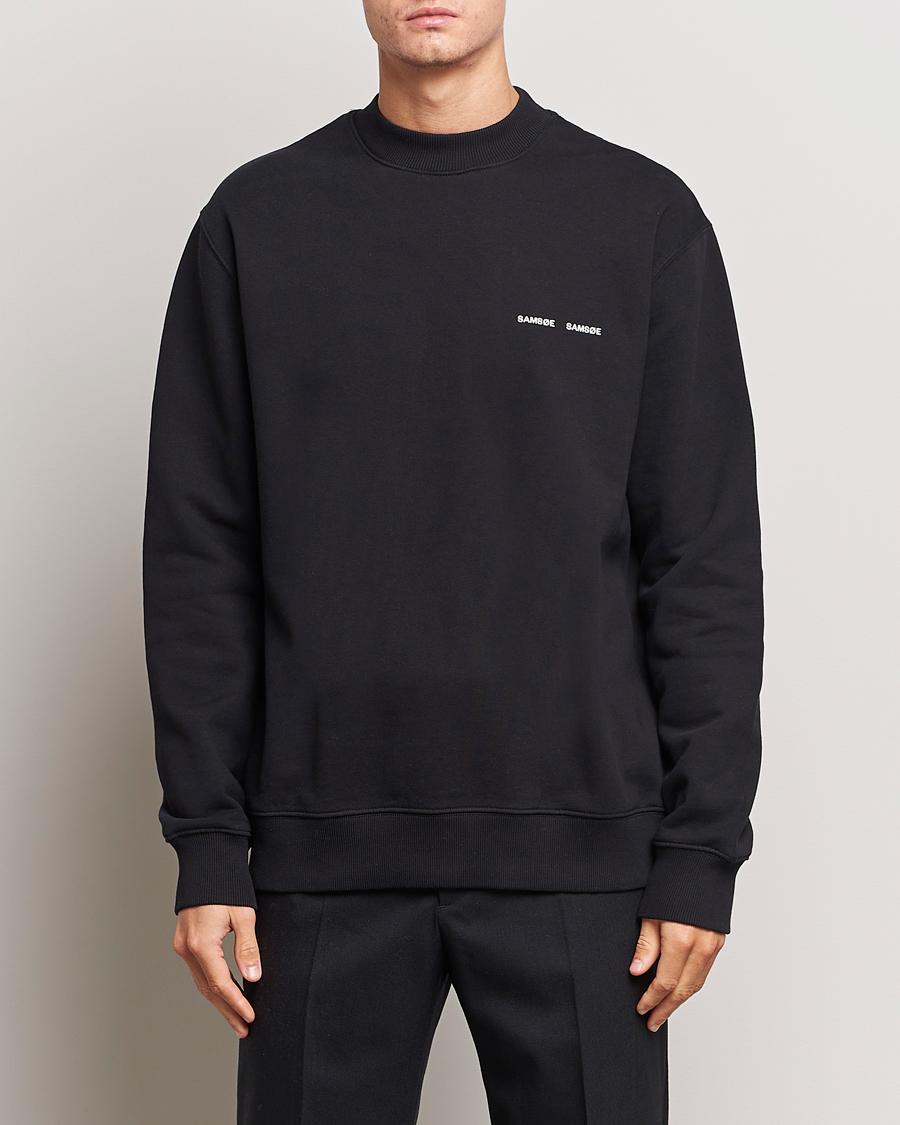 Herre | Contemporary Creators | Samsøe Samsøe | Norsbro Crew Neck Sweatshirt Black