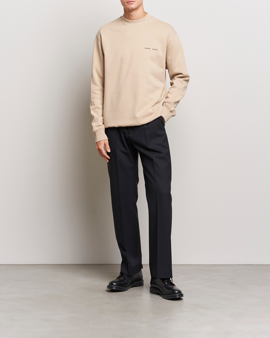 Herre | Trøjer | Samsøe Samsøe | Norsbro Crew Neck Sweatshirt Pure Cashmere