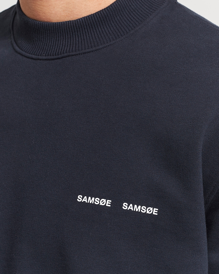 Herre | Trøjer | Samsøe Samsøe | Norsbro Crew Neck Sweatshirt Sky Captian