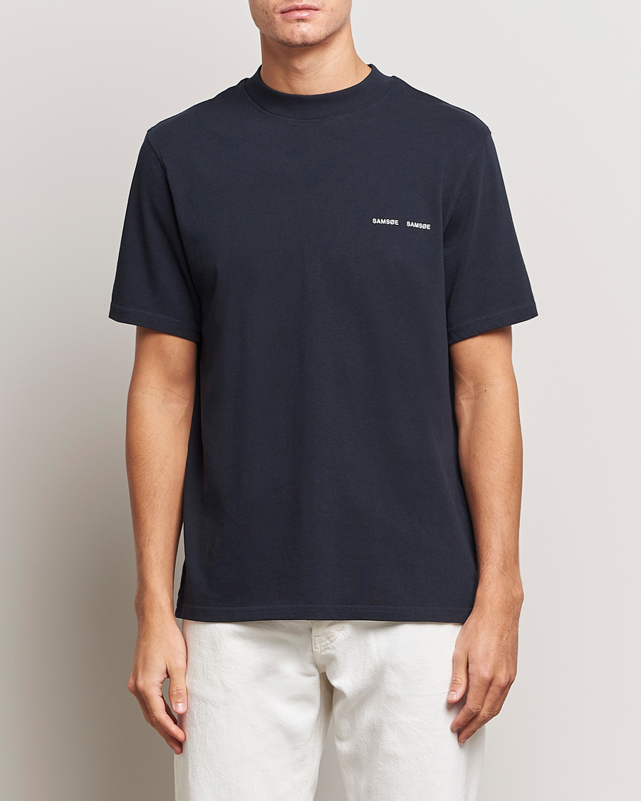 Herre |  | Samsøe Samsøe | Norsbro Organic Cotton T-shirt Sky Captian