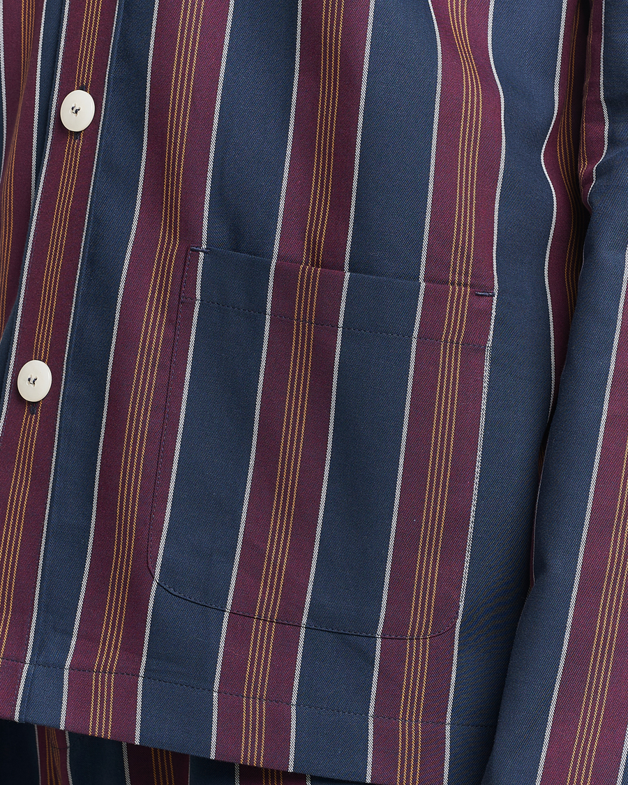 Herre | Pyjamas & Morgenkåber | Nufferton | Uno Old School Pyjama Set Navy/Orange