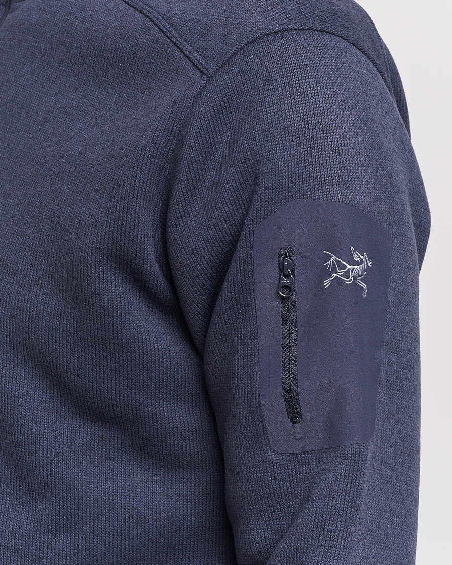 Herre | Trøjer | Arc'teryx | Covert Half-Zip Black Sapphire Heather