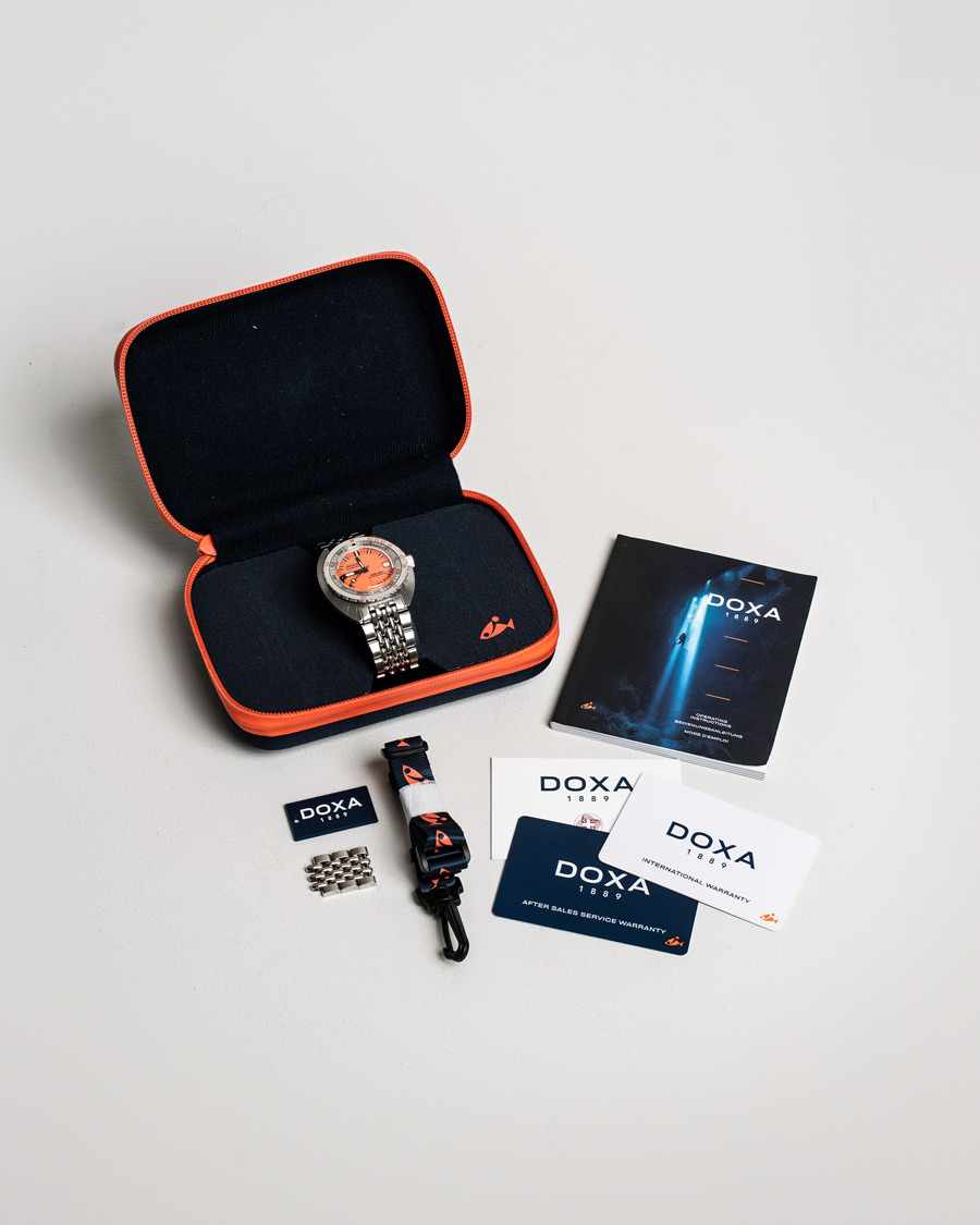 Herre | Doxa Pre-Owned SUB 300 PROFESSIONAL Steel Orange | DOXA Pre-Owned | SUB 300 PROFESSIONAL Steel Orange