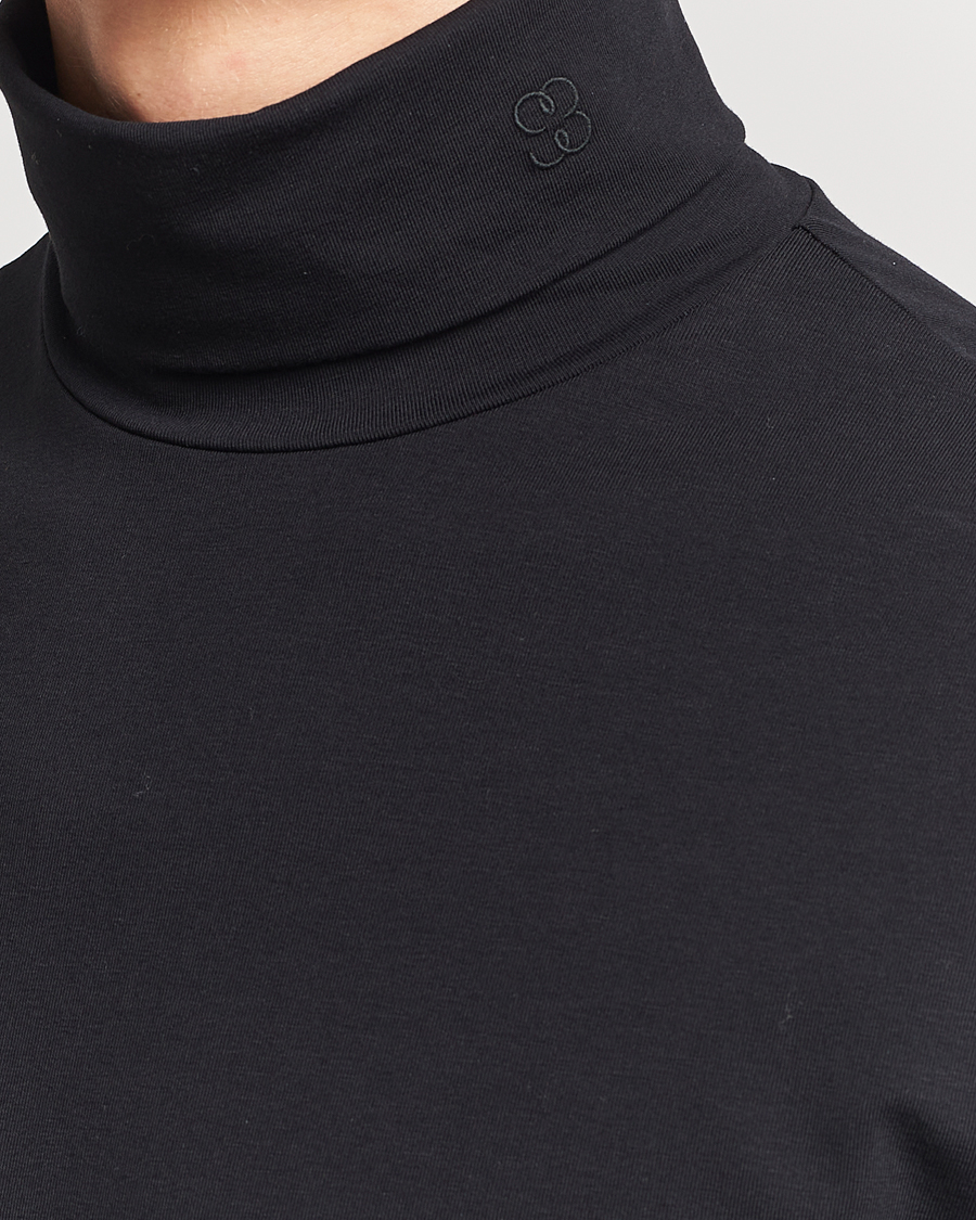 Herre | Trøjer | Filippa K | 93 Turtleneck Tee Black