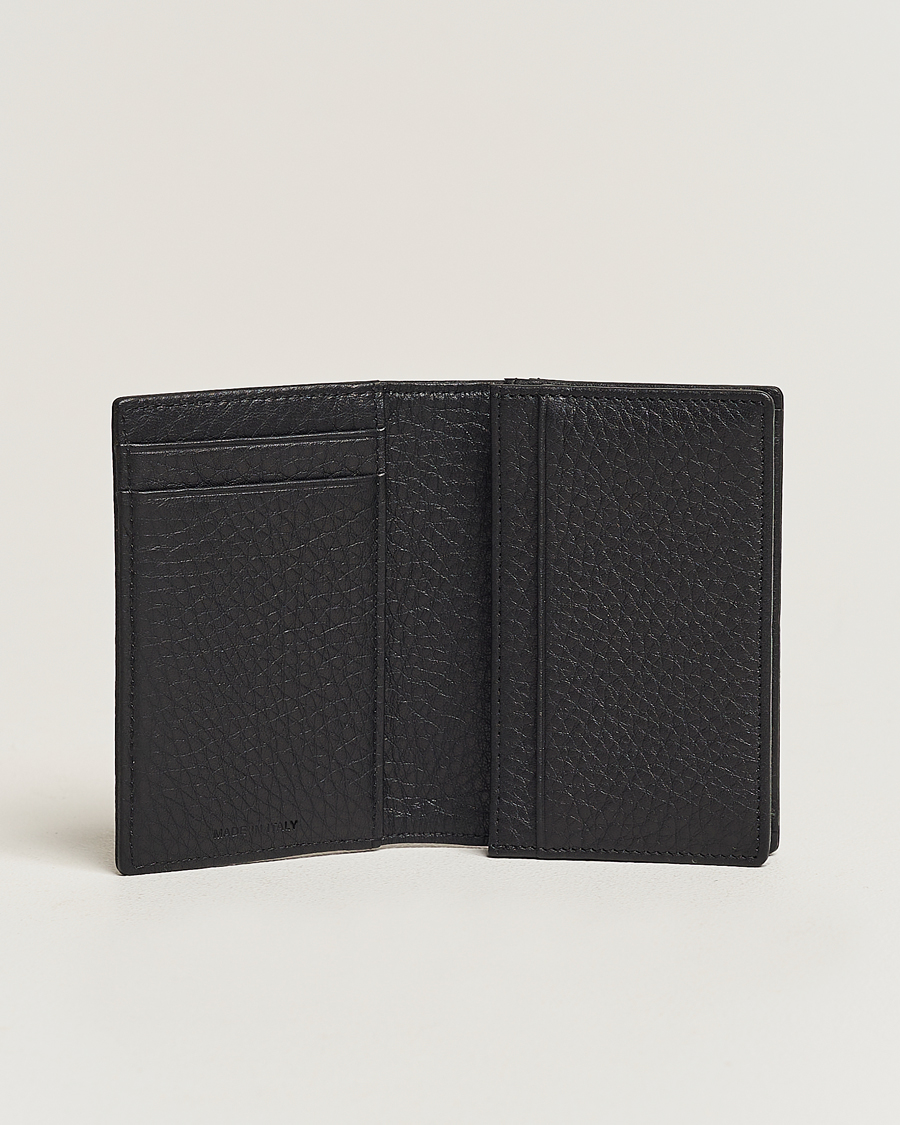 Herre | Tilbehør | Canali | Grain Leather Billfold Black